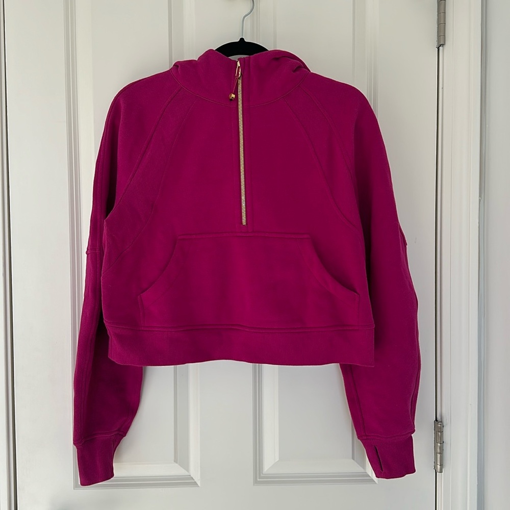 Lululemon Scuba Oversized Half Zip Hoodie
